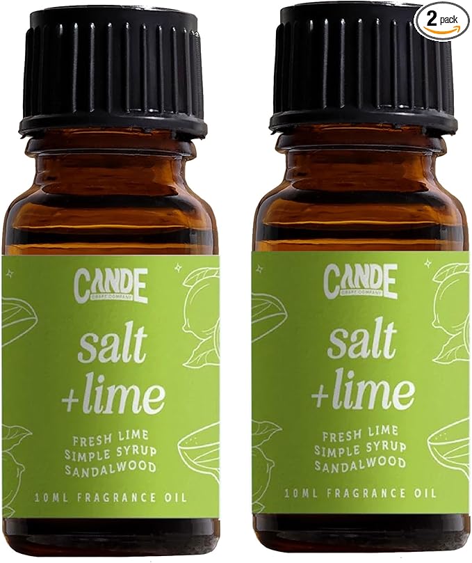 CANDECraftCo Premium Fragrance Oil – Diffuser Oils Fragrances Scented for Home, Candle Soap Making Supplies, Aromatherapy Blends for House (0.34 Fl Oz) (2-Pack