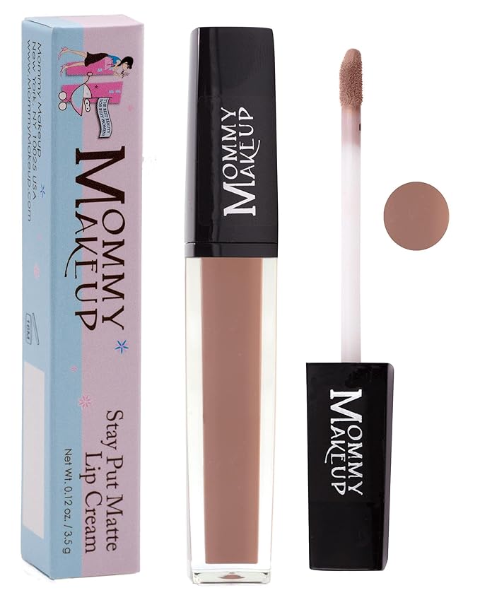 Mommy Makeup Stay Put Matte Lip Cream - Kiss-proof, Transfer-proof Lipstick