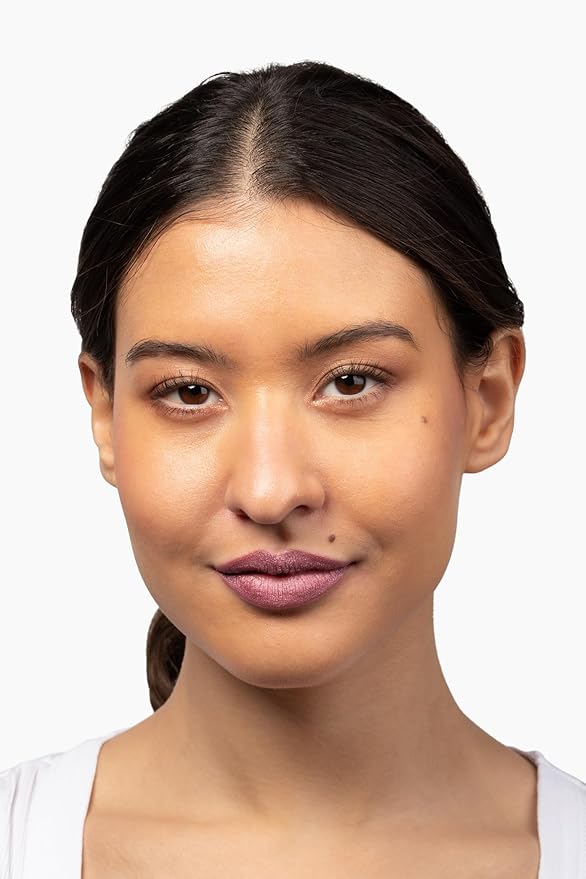 Aromi Dusty Pink Metallic Matte Liquid Lipstick (Fairy Tale)
