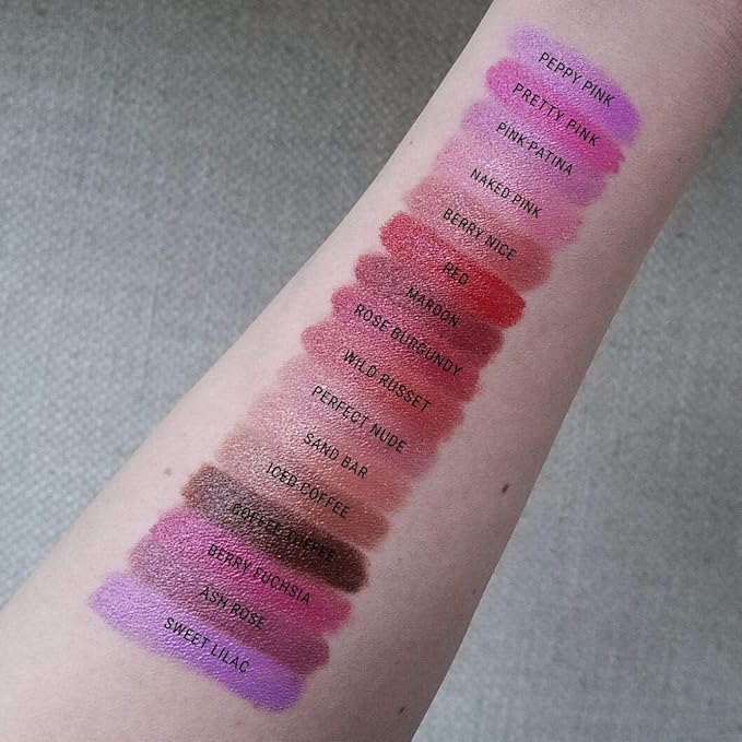 Aromi Natural Lipstick | Vegan, Cruelty-free Beauty, Handcrafted, Small Batch, Dye-free, Palm-free (Naked Pink)