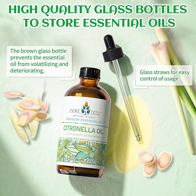 EVOKE OCCU Citronella Oil for Diffuser & Air Freshening