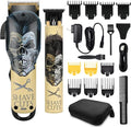 BESTBOMG® Professional Hair Clippers for Men, Clipper & Trimmer Set, Yellow