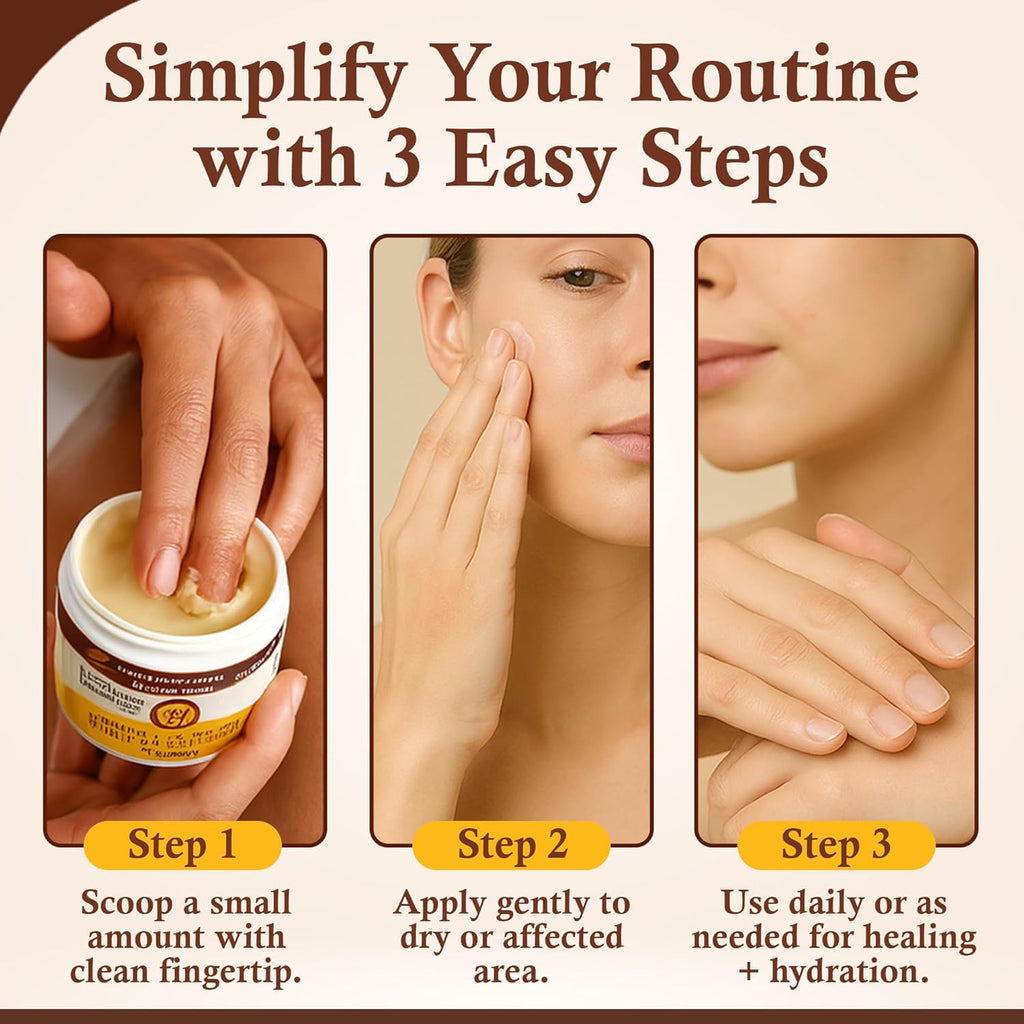 Sweet Bee Magic Organic Honey Bee Balm for Face, Skin & Body - All in One Honey Balm - Beeswax Body Moisturizer - All Natural Aid - 1 jar (4oz)