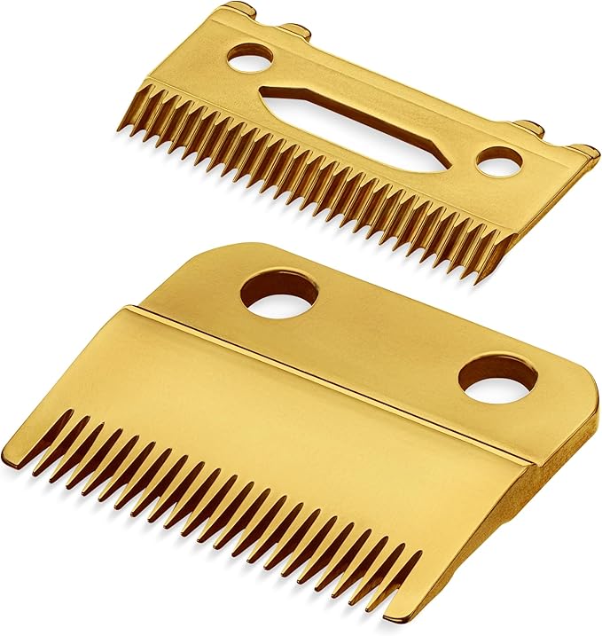 Fagaci Precise Clipper Replacement Blades Gold, 440C Steel Sharp Out Box