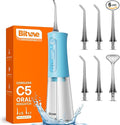 Bitvae Water Dental Flosser Teeth Pick, Cordless Water Teeth Cleaner