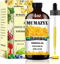 Mango Essential Oil, Mango Oil 4 Fl Oz 120ML for Diffuser Humidifier Yoga Cleaning DIY Candle Soap Making MUMAZYL Essential Oils
