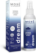 MOXĒ Dream Shower Steamer Spray for Bedtime Routine & Tension Relief, 4oz