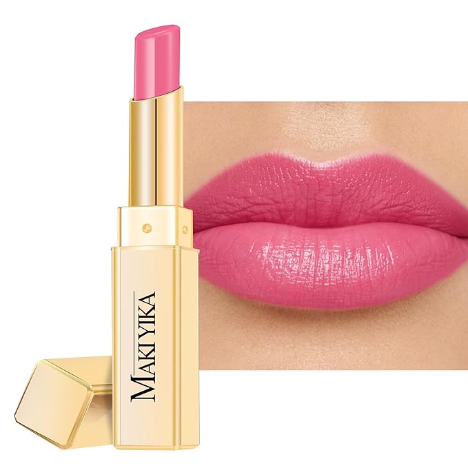 MAKI YIKA Moisture Pink Lipstick for Women Hydrate Tinted Lip Balm