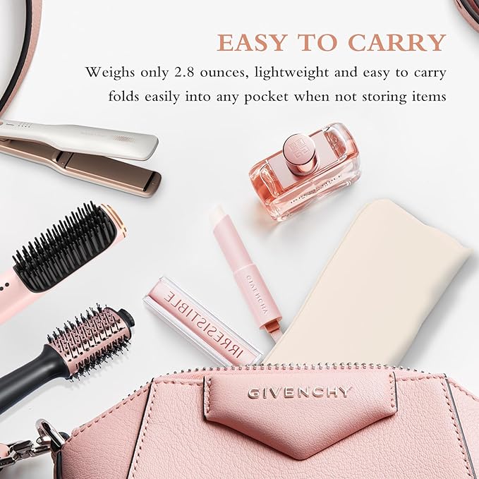 Suafrnut Professional Heat Resistant Hot Hair Tools Organizer Bag