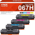 067H Toner Cartridge Set 4 Pack for Canon 067 MF656cdw MF656Cdw LBP632Cdw