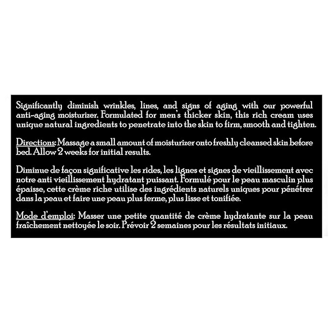 Brickell Men's Revitalizing Anti-Aging Cream For Men, Anti Wrinkle Night Face Cream To Reduce Fine Lines and Wrinkles, With Vitamin E, Jojoba Oil, and Hyaluronic Acid, 2 Ounce, Scented