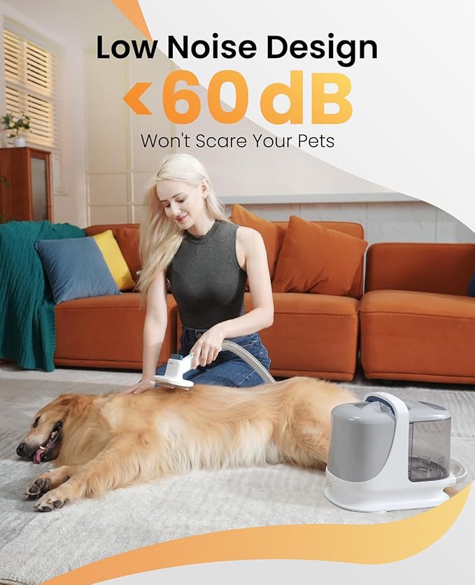 oneisall Dog Grooming Vacuum Kits with Clipper