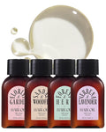 ODID Milk Protein Intensive Hair Oil Trial Kit - 4 Scents x 1.01 fl.oz. - Argan Oil & Milk Protein Hair Treatment Set - Moisturizing Lightweight Formula for Shine, Curl Definition & Frizz Control
