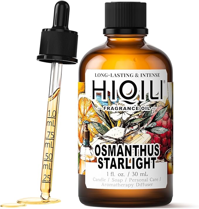 HIQILI Osmanthus Starlight Fragrance Oil for Diffuser Candle & Soap Making