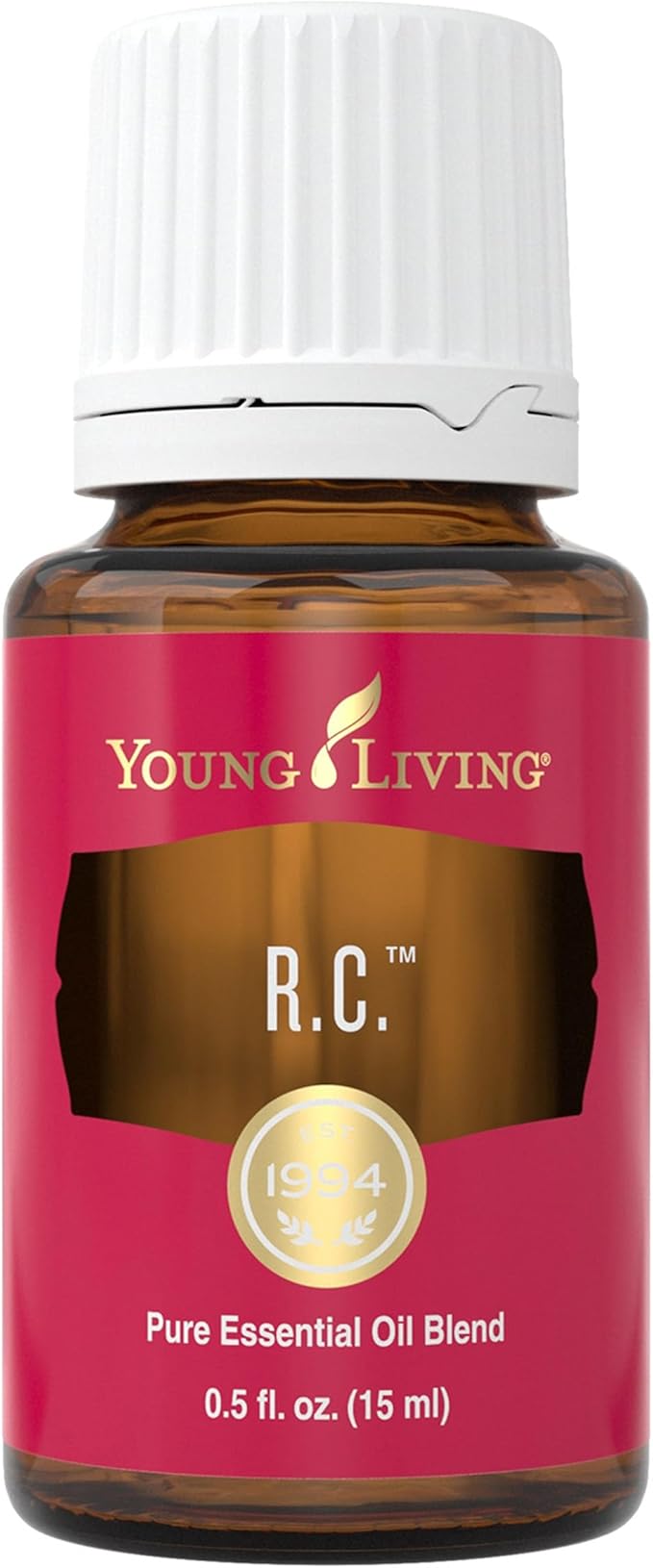 Young Living R.C. Premium Essential Oil 15 ml | Aromatherapy for Diffuser, Massage & Yoga | Invigorating Menthol & Refreshing Scent | Supports Breathing Comfort & Wellness Routine