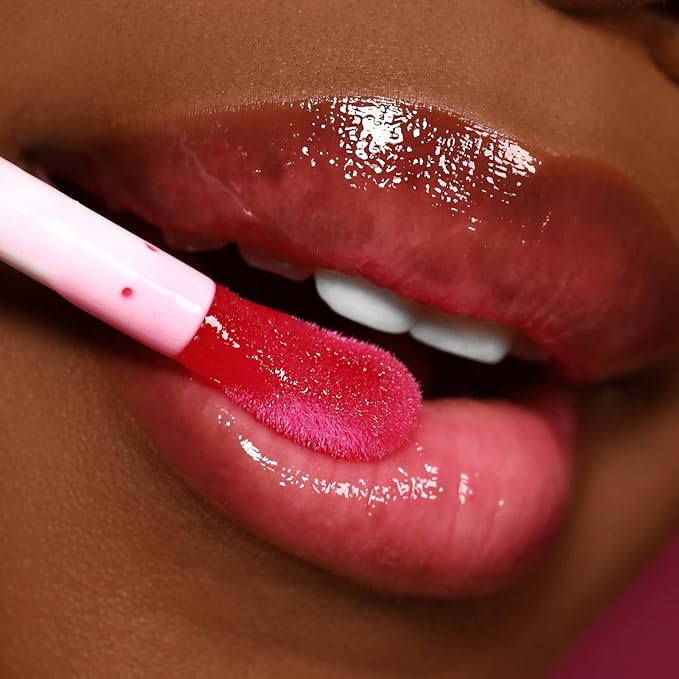 Milani Fruit Fetish Lip Oil, Tinted Hydrating Lip Gloss - Strawberry Melon