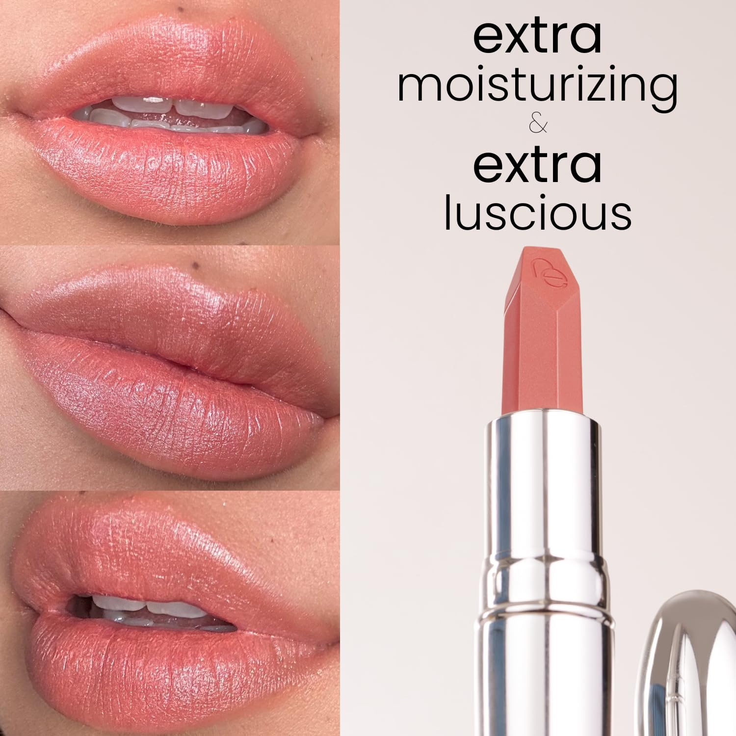 nude envie - Lipstick - Creamy & Long-Lasting Finish - Velvety Texture & Easy Application - Luxury Hydration - With Shea Butter, Vitamin E & Jojoba Oil - Vegan, Paraben-Free & Cruelty-Free - Joey