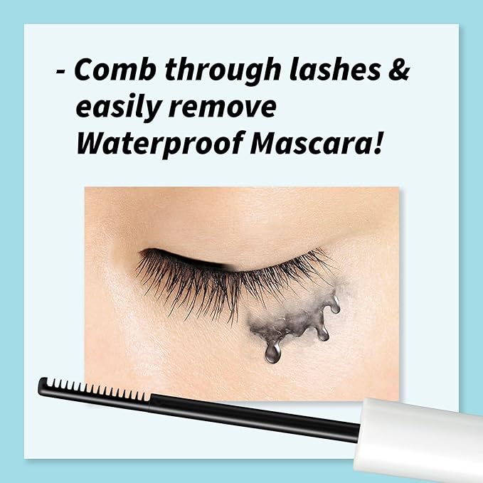 Heroine Make by KissMe Mascara Remover | Waterproof Makeup Remover Wand | Gentle Eye Makeup Solution for Sensitive Eyes | Travel Size for Waterproof Makeup | Made in Japan | 2 Pack