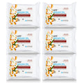 Epielle Argan Oil Makeup Remover Wipes, Gentle Daily Facial Cleanser Towelettes, Remove Dirt, Oil & Waterproof Mascara, Hypoallergenic & Alcohol-Free, 30 Count (Pack of 6)