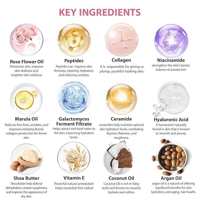 55 Pcs Mothers Day Gift, Rose Essential Oil Home Spa Gift Basket Set for Women, Face Sheet Mask Gift Basket, Skin Care Set, Gel Lip Mask, Christmas, Birthday, Baby Shower, Anniversary, Wife
