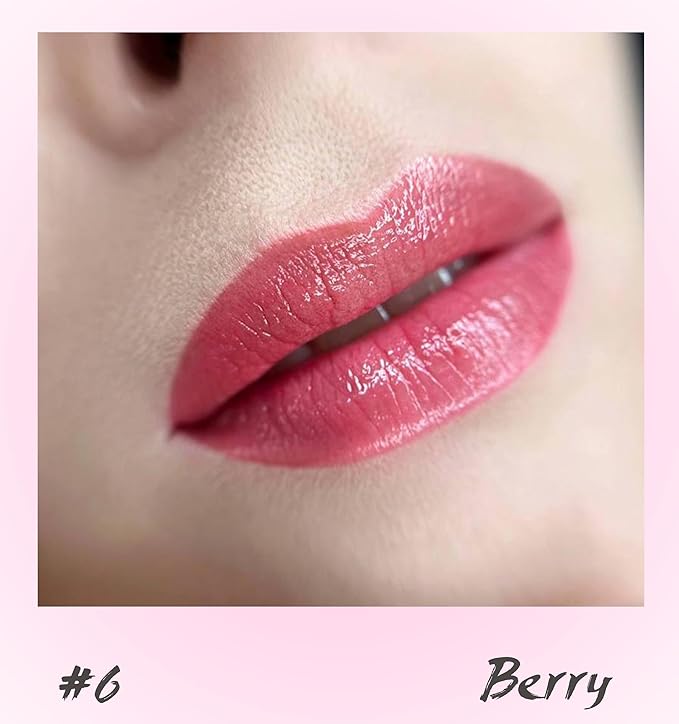 VIVA INK Lip Pigment – Berry – Permanent Lip Makeup – Microblading Ink for Durable and Colorful Lips – Long Lasting Color Lip Cosmetics (0.2 oz)
