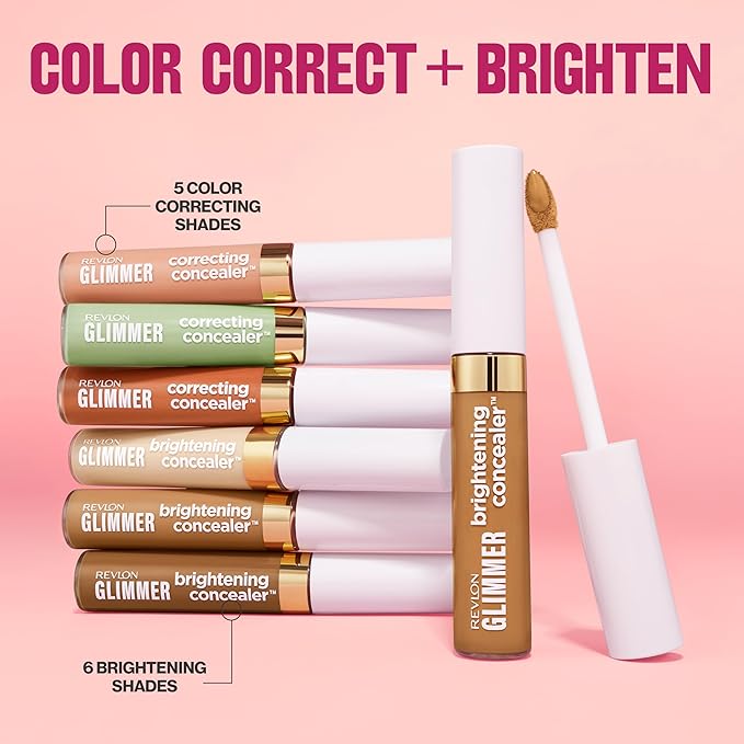 Revlon Glimmer Color Correcting Concealer, 102 Orange, 0.3 fl oz