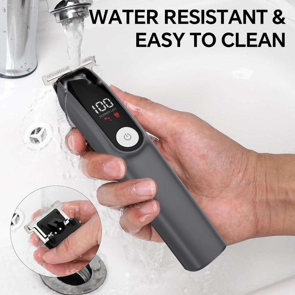 Beard Trimmer for Men 5 in 1 Electric Razor for Nose, Body, Face and Mustache Grooming Kit Cordless Hair Clipper Trimmer with Smart Charge Technology
