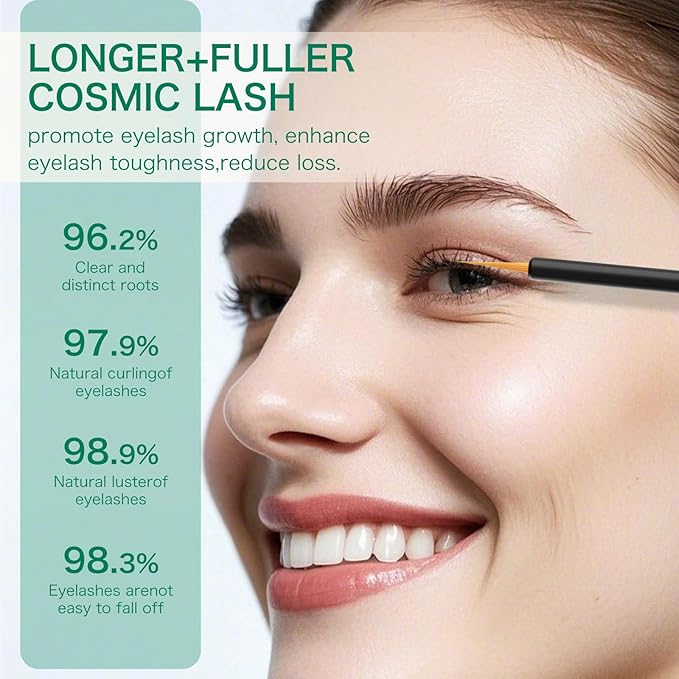 KEYYOU Eyelash Serum to Grow Lashes & Brows Eye Lash Serum for Eyelashes with Advanced Formula Eyelash Enhancing serum for Longer Thicker and Fuller Lashes Vegan & Cruelty-Free (5ML)