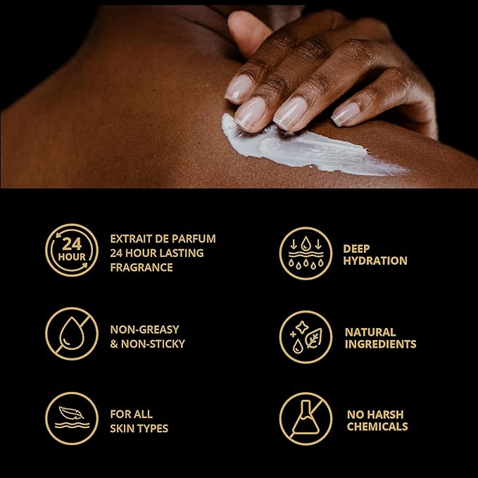LUXURY LIFE BUTTER - 40% Extrait de Parfum Fragranced Body Butter with Hyaluronic Acid for Ultimate Moisture - Luxurious Room-Filling Natural Fragrances - Non-Greasy, USA Made, Tobacco Vanilla, 5 oz