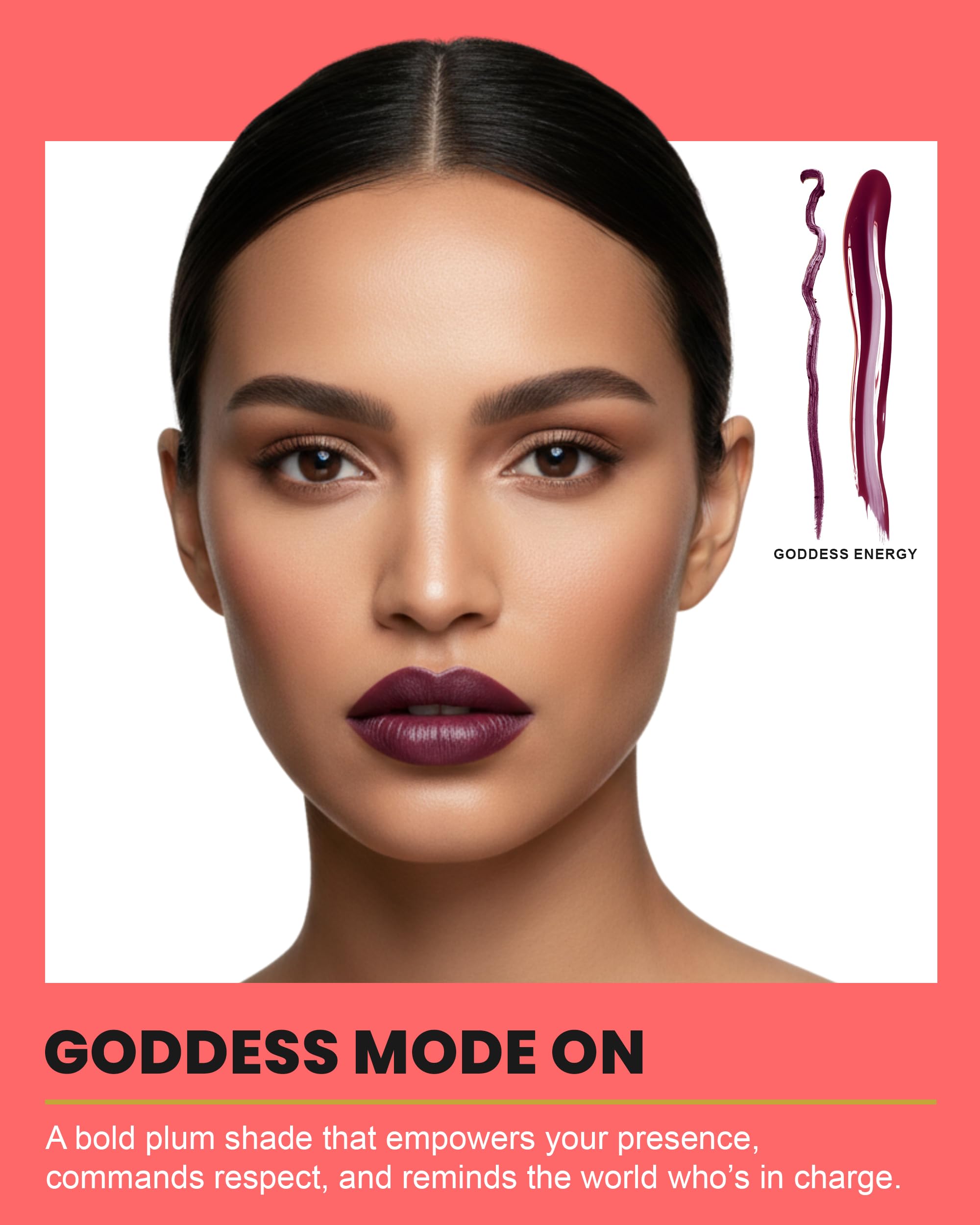 Kirby Kosmetics Lip Kit Duo – Goddess Energy - TikTok-Viral Precision Liner & Glossy Liquid Lipstick, Clean 2-Step Set with Hydrating Long-Wear Color – Bold Inclusive Beauty for Everyday Konfidence
