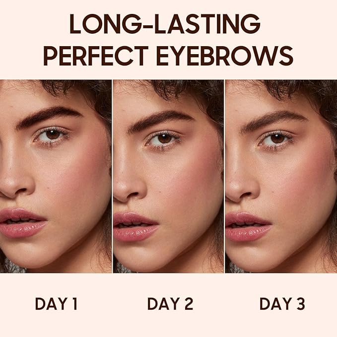 Eyebrow Tattoo Peel Off Tint Brow Gel Brow Pencil Waterproof Dark Brown