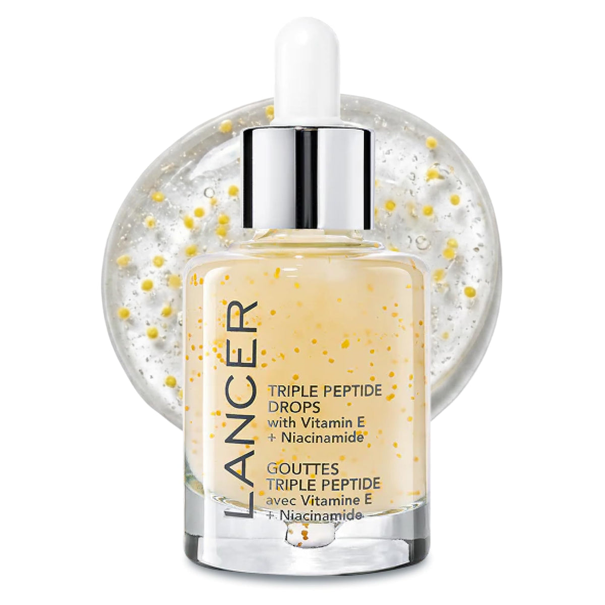 Lancer Skincare | Triple Peptide Drops | Peptide Serum | 1fl oz