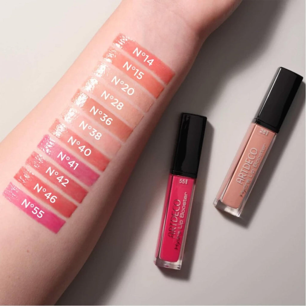 ARTDECO Hydra Lip Booster - Translucent Skipper’s Love - Hydrating Lip Gloss - Boosting Effect - Color Hint & Beautiful Shine - Non-Sticky Finish - Lip Care - Lip Oil - Makeup - Hyaluron - 0.21 Fl Oz