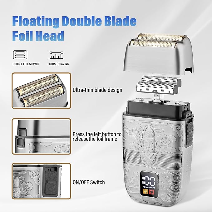 Saoilli Hair Clippers Set, Beard Trimmer Kit,Multi-Use Personal Care