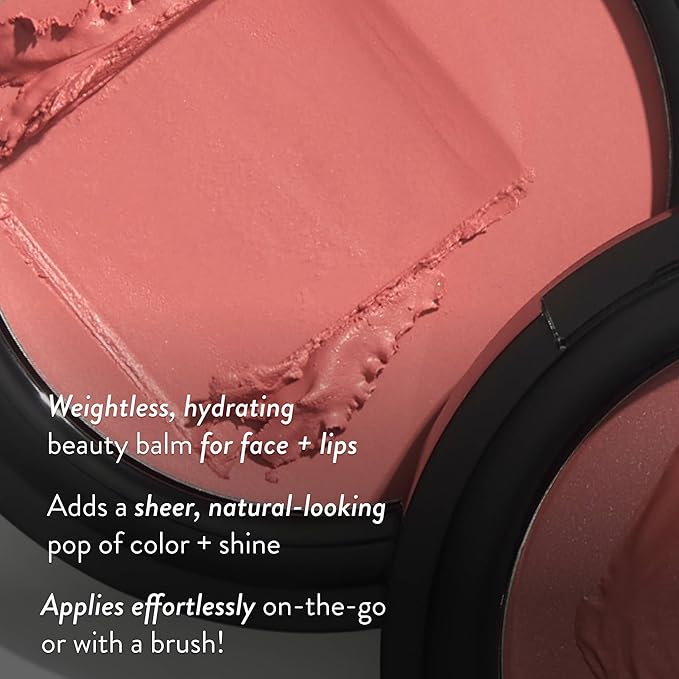 LAURA GELLER NEW YORK The Wonder Balm Cream Blush –Multi-Use, Pinch-Me Pink