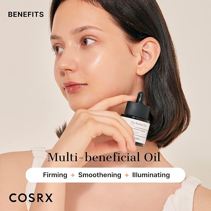 COSRX Retinol 0.5 Oil, Anti-Aging Serum, Fine Lines & Firmness(0.67 fl.oz)