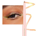 TWLBXMG Chameleon Eyeliner Pen, Metallic Shimmer Color Changing Eye liner Pencil, Waterproof Long Lasting Eyeshadow & Eyeliner 2 in 1, Highly Pigmented Smudge Proof # 01