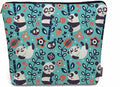 Kalygon Panda Cosmetic Bags For Women, Cute Pandas Bamboo Berry Flowers Roomy Makeup Bag Toiletry Bag Accessories Organizer Storage Bags Makeup Pouch For Travel Business Gym Camping Bathroom