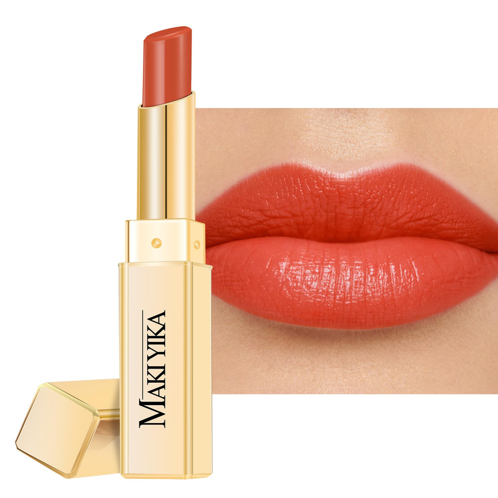 MAKI YIKA Moisture Red Lipstick for Women Hydrate Tinted Lip Balm