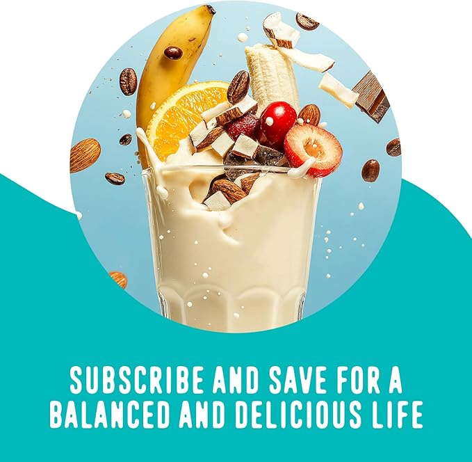 FlavCity Vanilla All in One Protein Shake Powder - On the Go Meal Alternative + Collagen Peptides, Reishi & Cordyceps - Focus, Skin, Hair & Joint Support - 100% Grass Fed Whey, 20 Servings