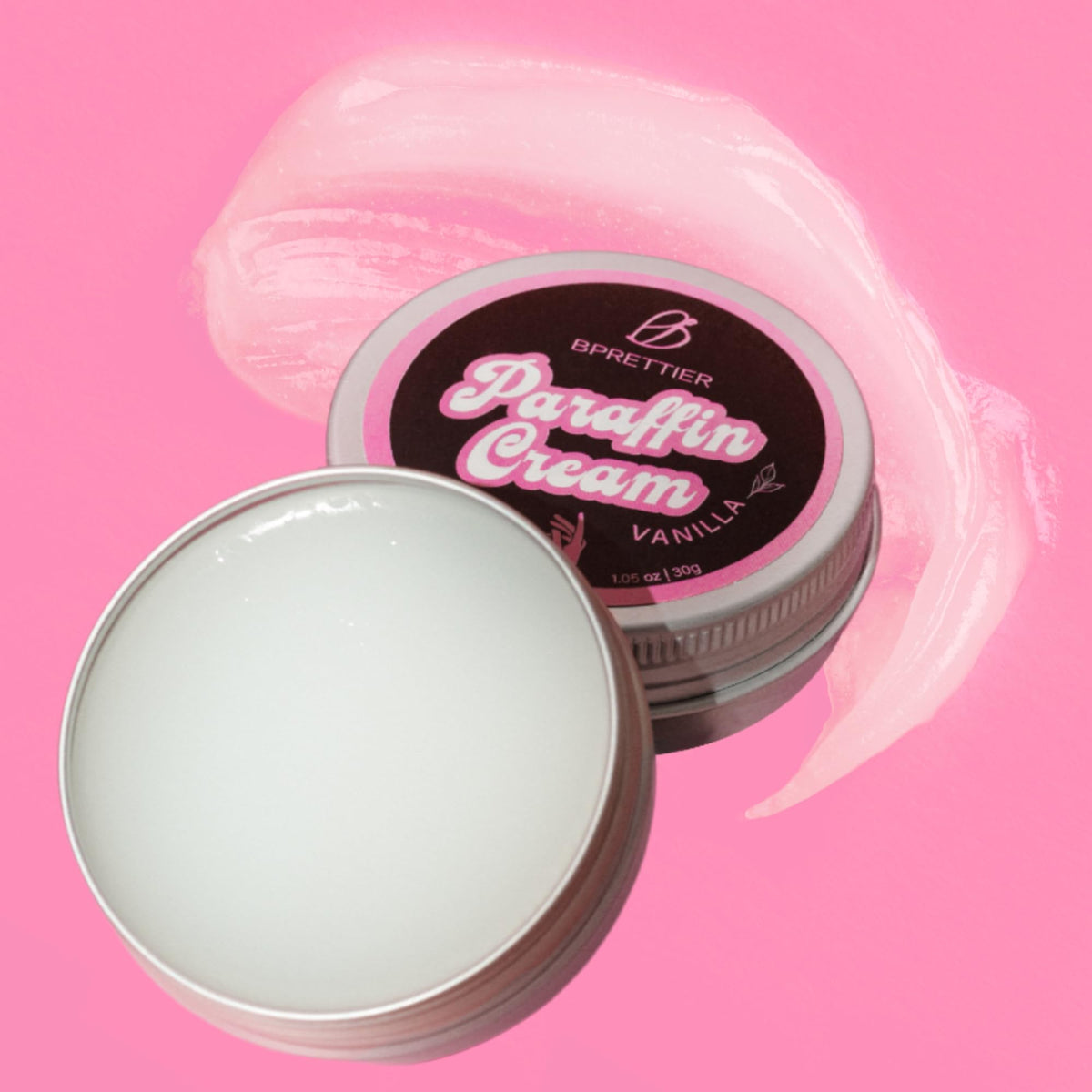 BPrettier Cold Paraffin Wax Cream for Hands, Feet & Cuticles, Vanilla