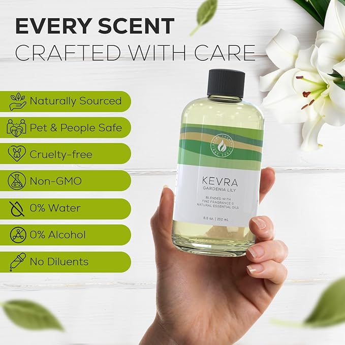 Aroma Country Kevra Luxury Diffuser Oil Refill (8.5 Fl Oz)
