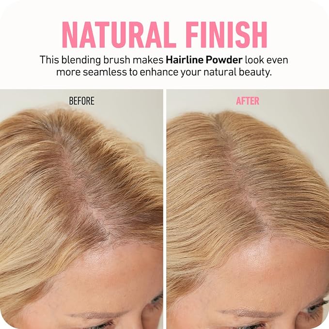 BOLDIFY Hairline Powder Brush, Root Touch Up Brush Applicator – Dual-Ended