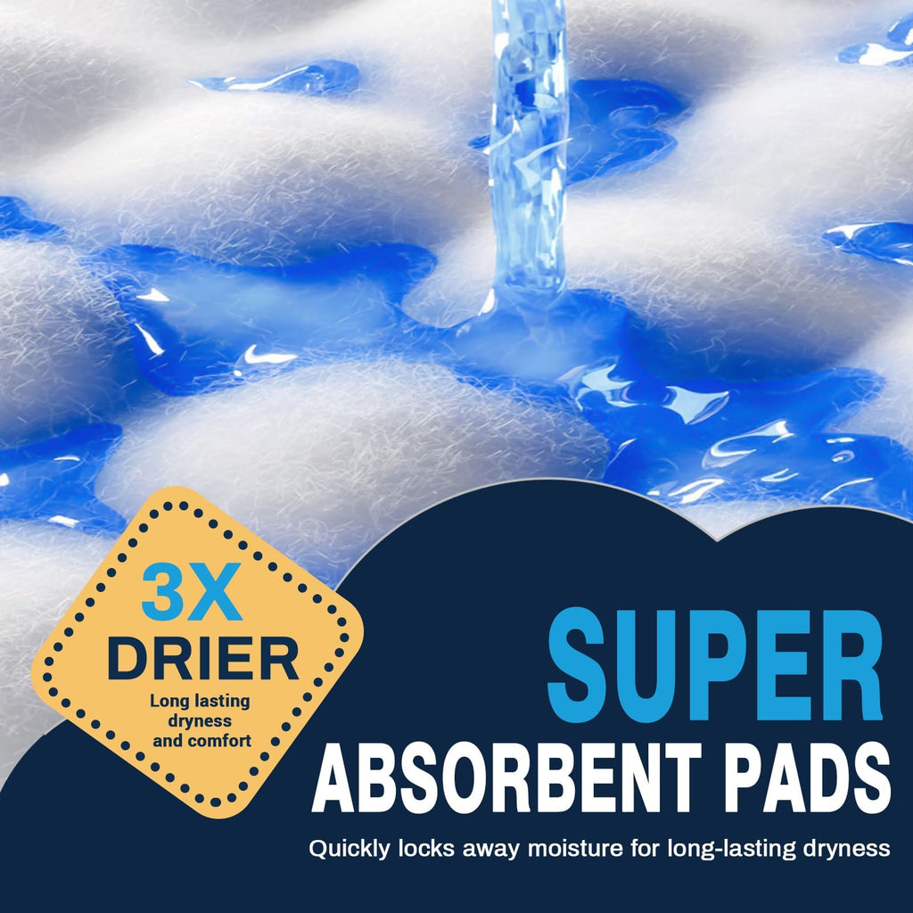 AAY Disposable Bed Pads 30"X36" 50pcs, Tear-Resistant Underpads