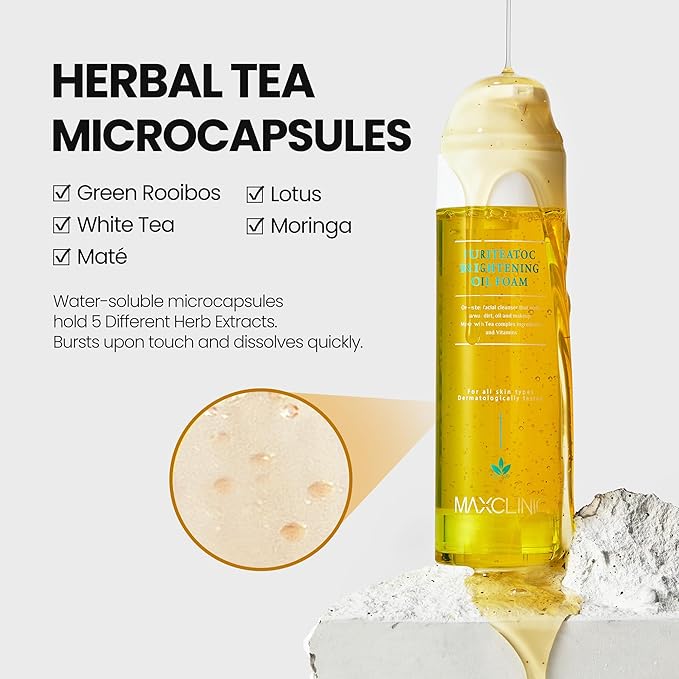 MAXCLINIC K Beauty PuriteaToc Oil To Foam - Makeup Face Wash Cleanser