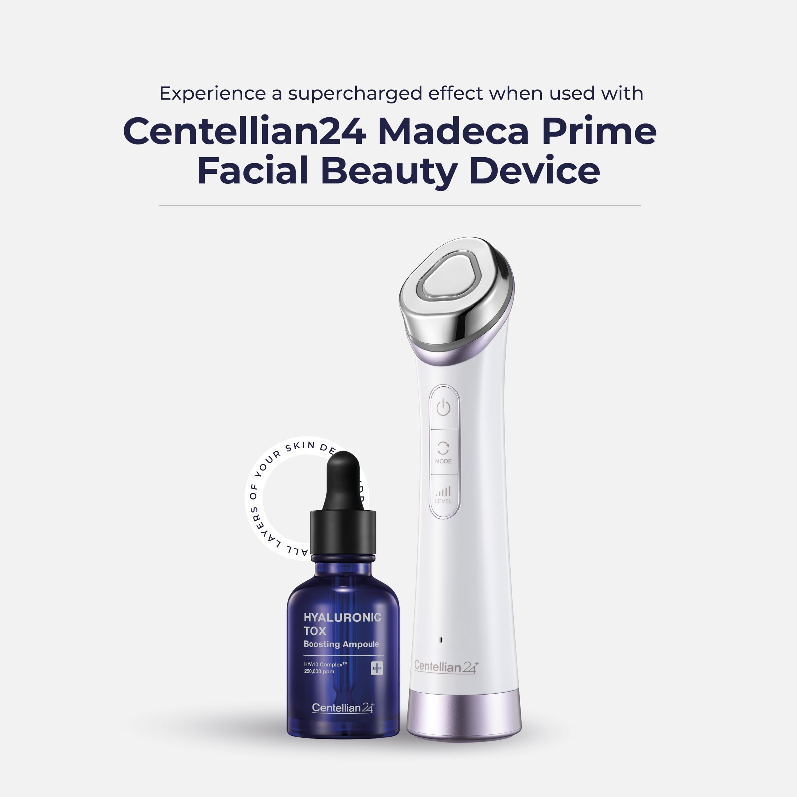 CENTELLIAN 24 Hyaluronic Tox Boosting Ampoule Serum for Deep Hydration