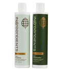 Ingreendients Non Toxic Vegan Shampoo and Conditioner with Organic Ingredients, Apple Cider Vinegar, Tea Tree Oil - Color Safe, Paraben & Gluten Free, Silicone & Sulfate Free, pH Balanced