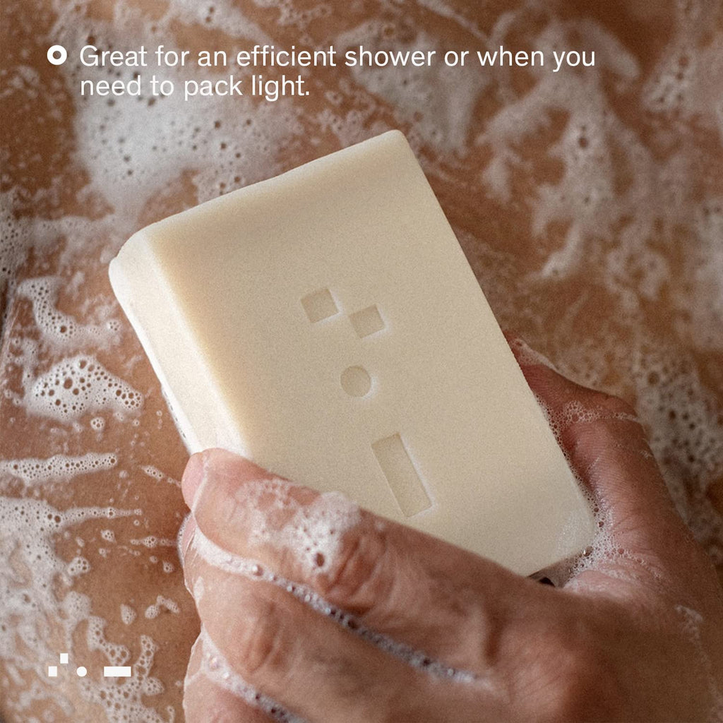Bravo Sierra Shampoo & Soap Bar for Men - Sandalwood & Fig, 7 Oz