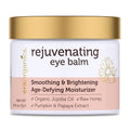 USDA Organic Eye Moisturizer Cream - Under Eye Balm for Puffiness & Lines