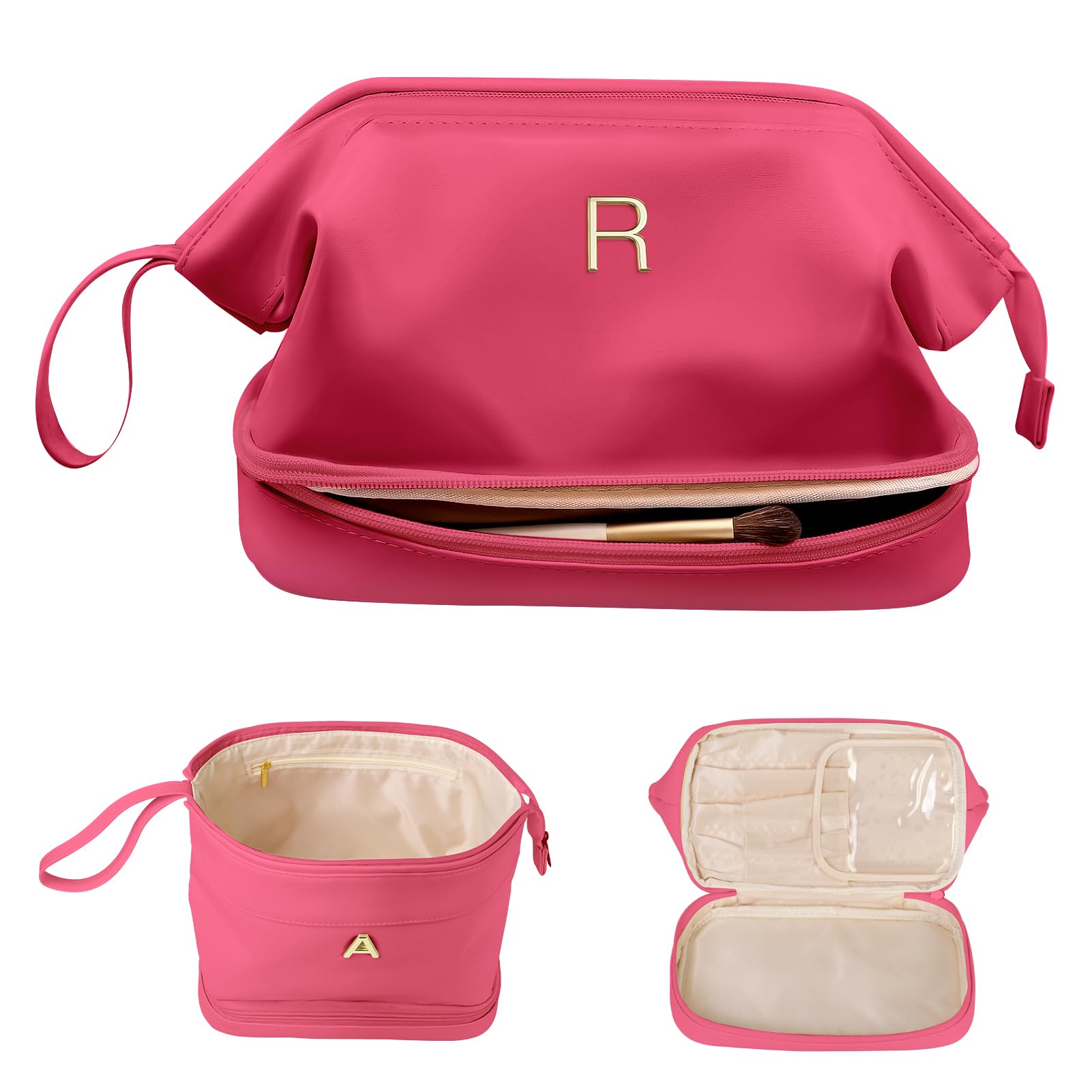 Vogewood Womens Gifts Ideas, Makeup Bag for Women, Bridesmaid Engagement